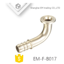 EM-F-B017 Chromed Brass elbow adapter pex pipe fitting
